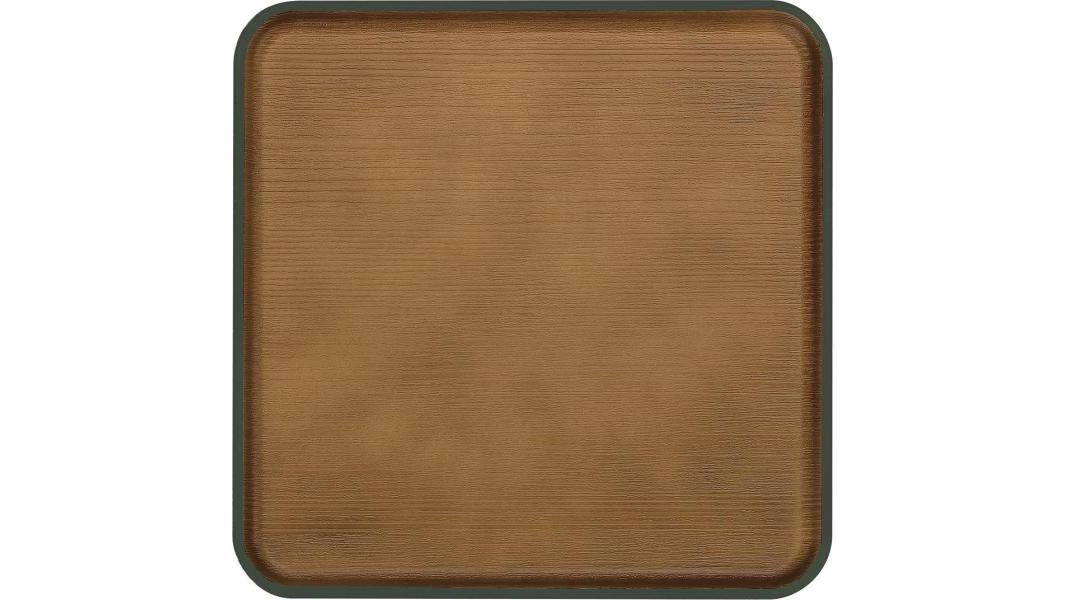 【429ポイント還元中】issoecco 24cm正角トレー(グレー)