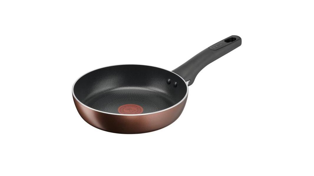 【744ポイント還元中】ティファールIHチタン・エクセレンス モカ フライパン 20cm